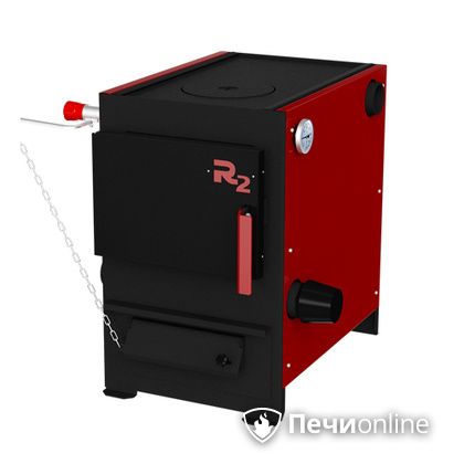 Твердотопливный котел Термокрафт R2 9 кВт конфорка термометр круглый выход в Орле
